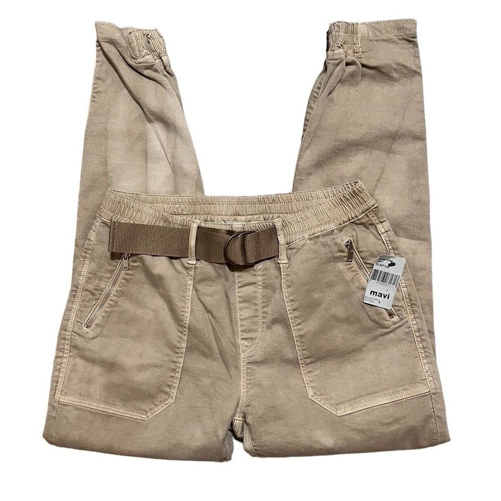 MAVI IVY SLIM CARGO - Brown/Tan Mid-Rise Slim Cargo Womens 27X26